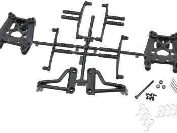 HPI 105312 SAVAGE XS  - SHOCK TOWER/BODY MOUNT/ROLL BAR SET